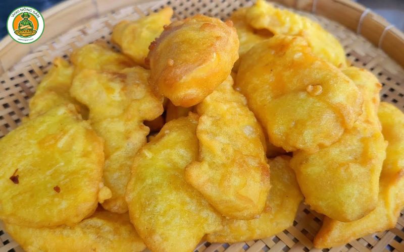 bánh sầu riêng chiên