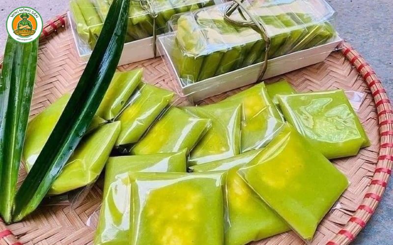 bánh cốm sầu riêng