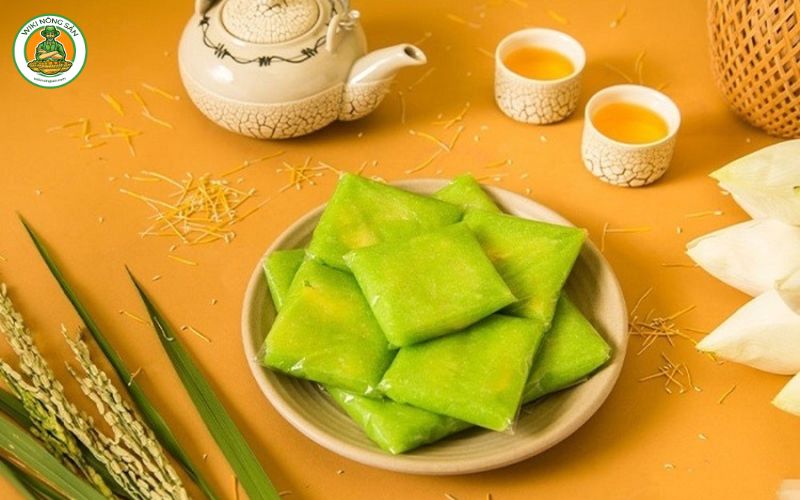 bánh cốm sầu riêng