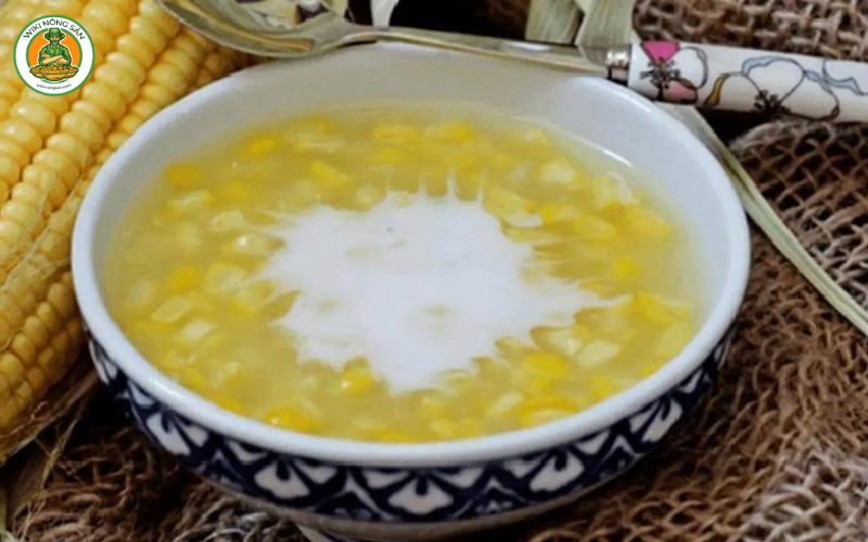 chè bắp sầu riêng