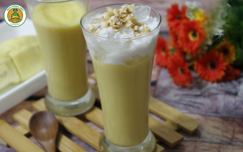 chè đậu xanh sầu riêng