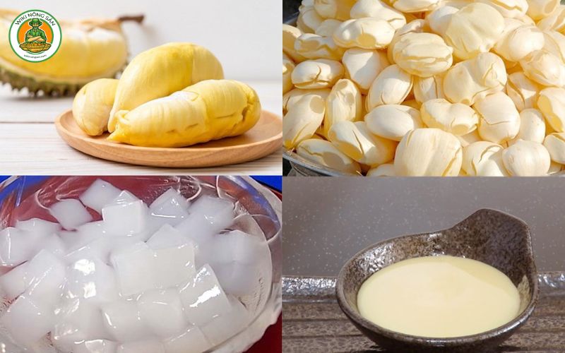 chè thốt nốt sầu riêng