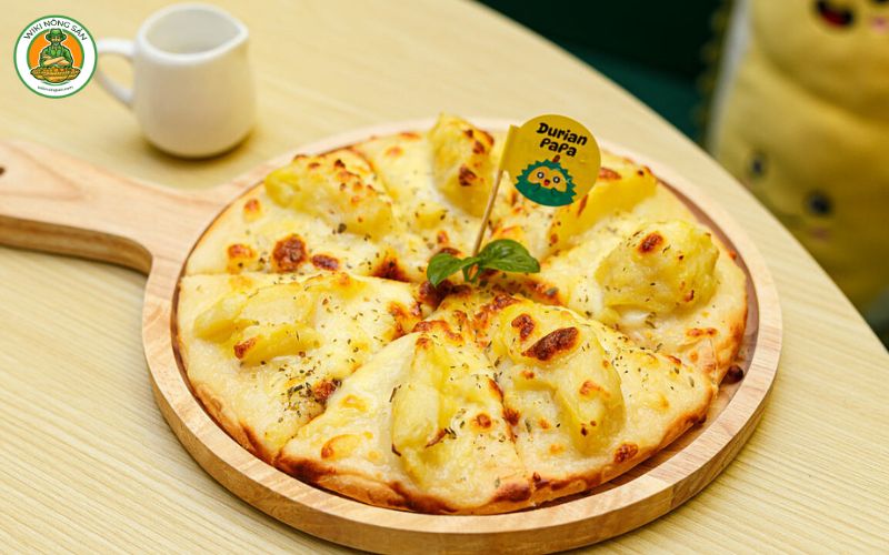 pizza sầu riêng