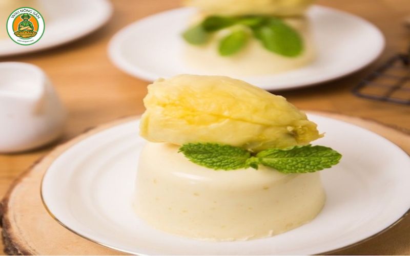 pudding sầu riêng