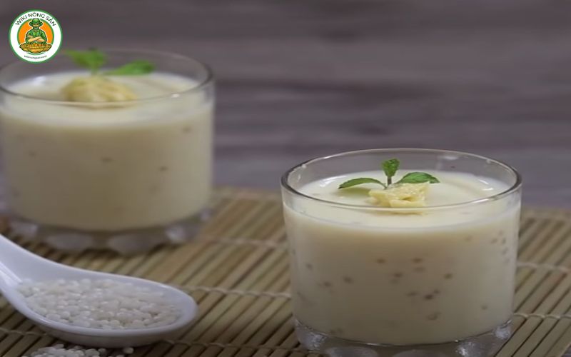 pudding sầu riêng